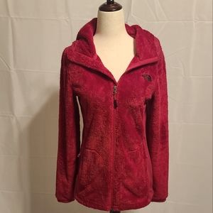 The North Face Jacket with hood warm pink size small